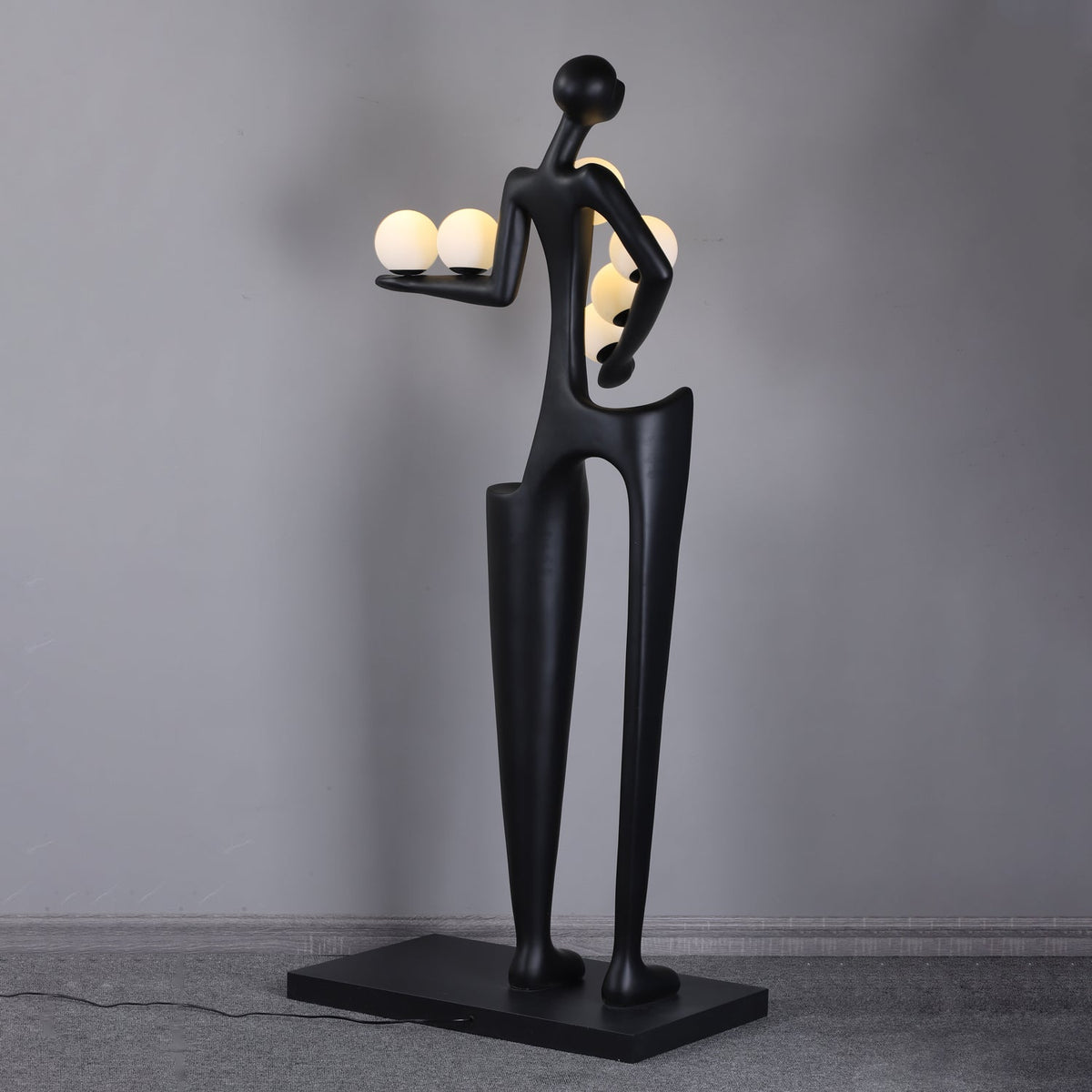 Viraeette Stehleuchte Kunststehleuchte und aus Kunststoff