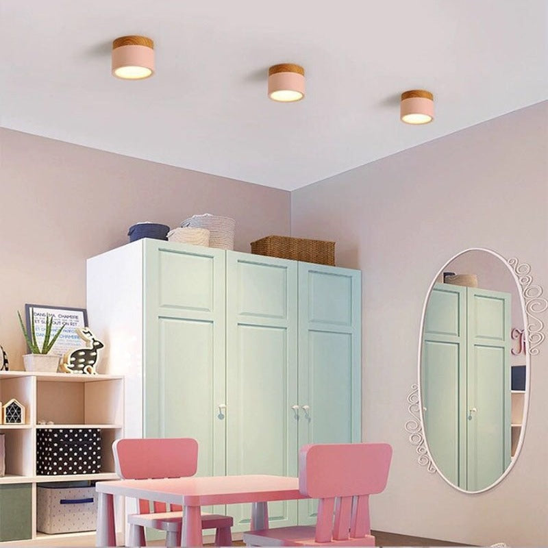 Aria Deckenleuchte Moderne LED Makrone Wohnzimmer