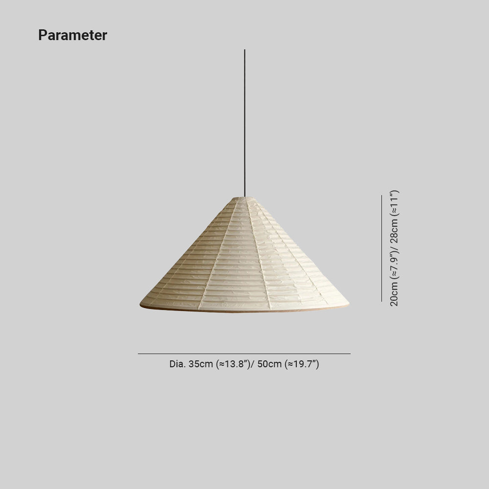 Avi Modern LED Pendelleuchte Metall/Papier Schlafzimmer