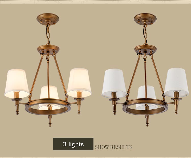 Silva Vintage LED Kronleuchter Schwarz Schlaf/Wohnzimmer Metall