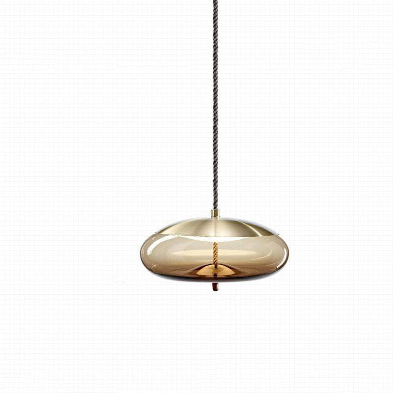 Valentina Modern LED Pendelleuchte Metal Glas Wohnzimmer Schlafzimmer Esszimmer