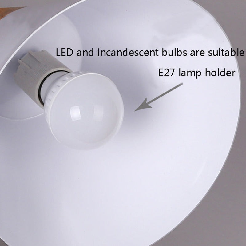 Valentina Modern LED Pendelleuchte Holz Metall Wohnzimmer Schlafzimmer