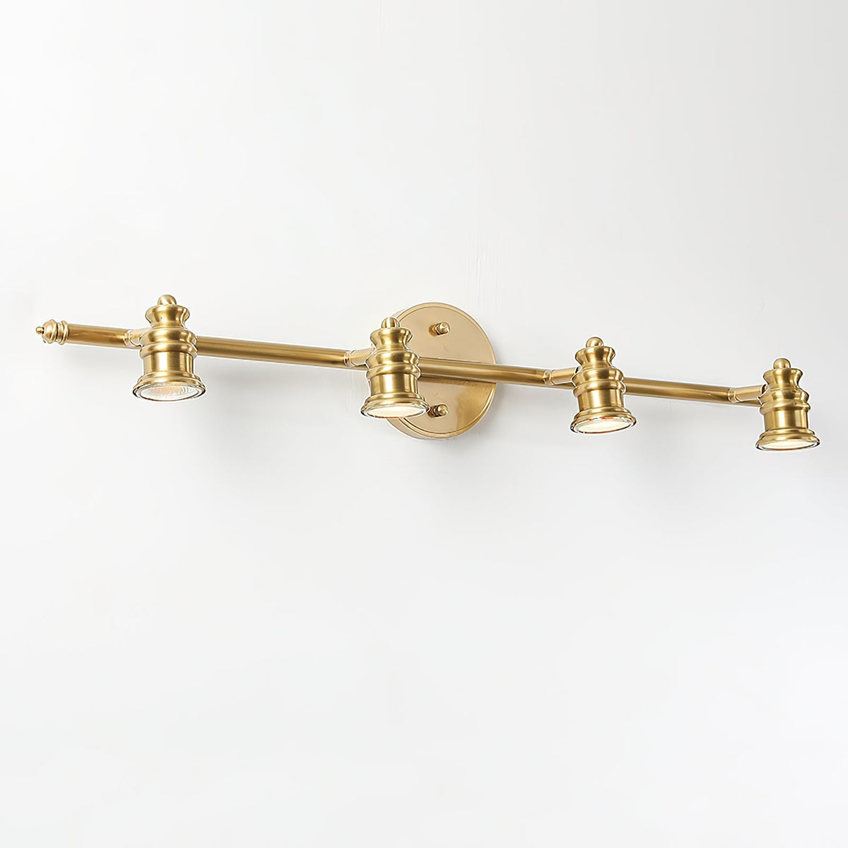 Corten Wandleuchte aus Messing
