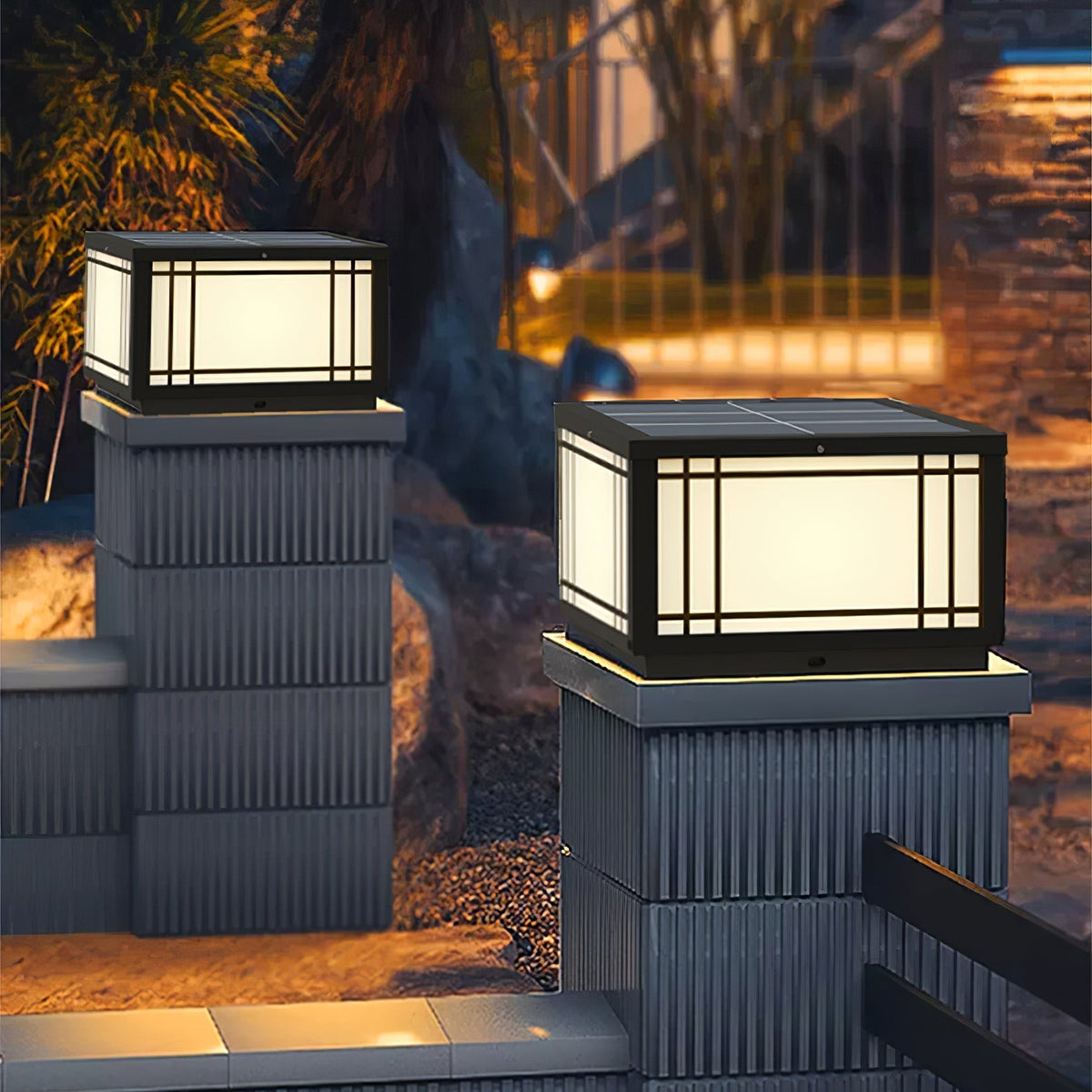 Harrison Classic Premium Solar Cube Außenlampe