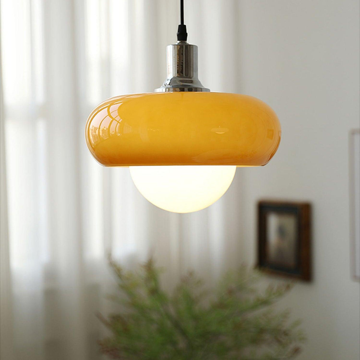 Liorisira skandinavische Kunstglas-Pendelleuchte