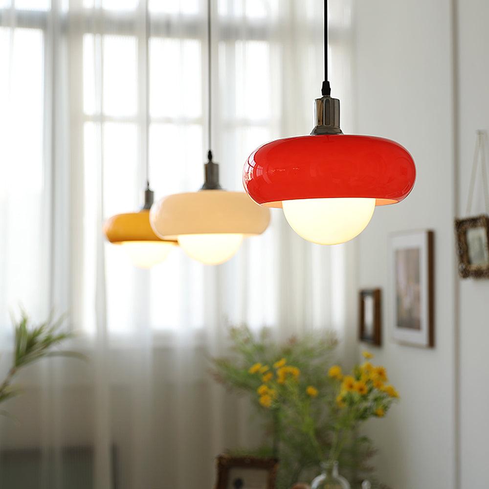 Liorisira skandinavische Kunstglas-Pendelleuchte