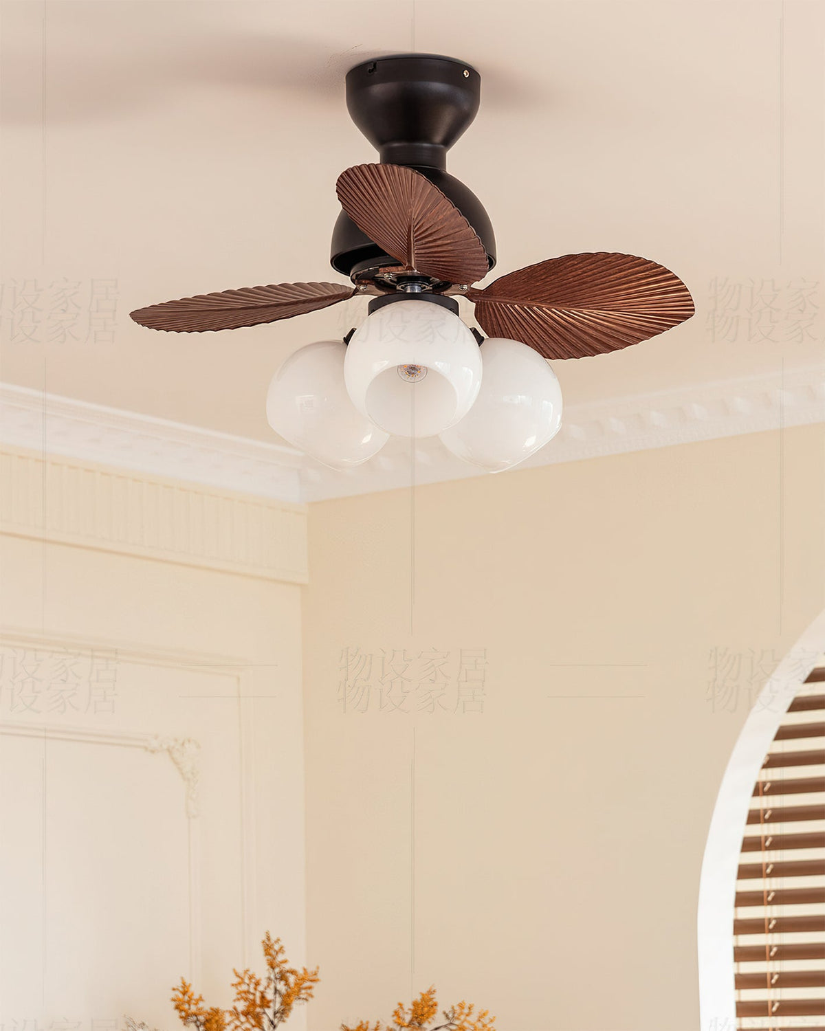 Ambrose Deckenventilator mit Beleuchtung