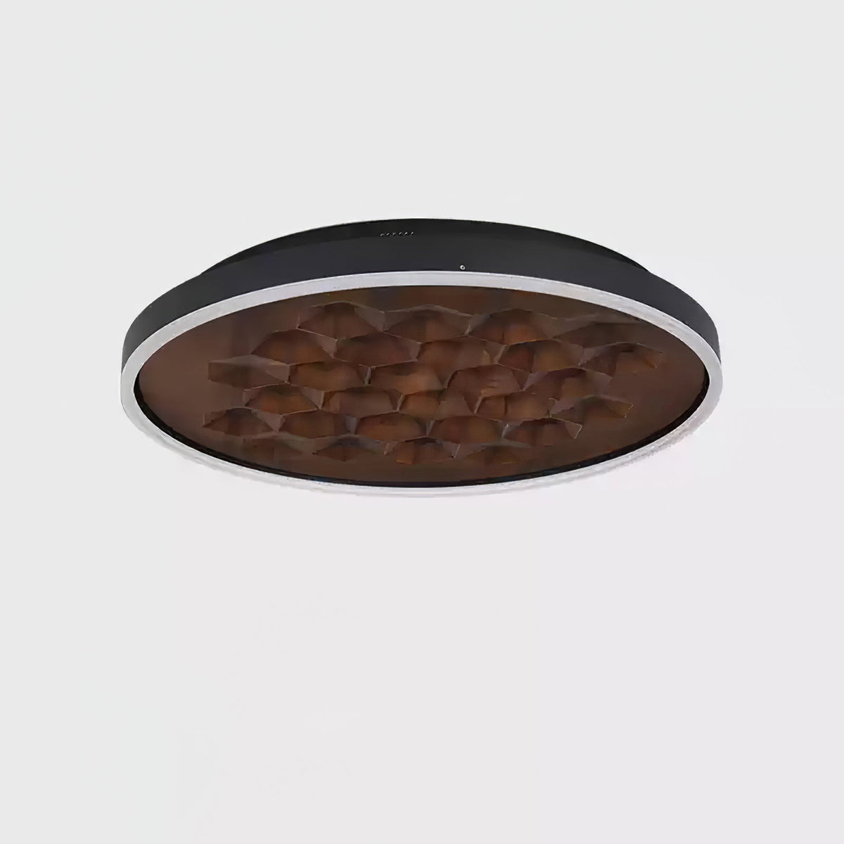 Cevynira Texturierte Bronze flache Deckenleuchte