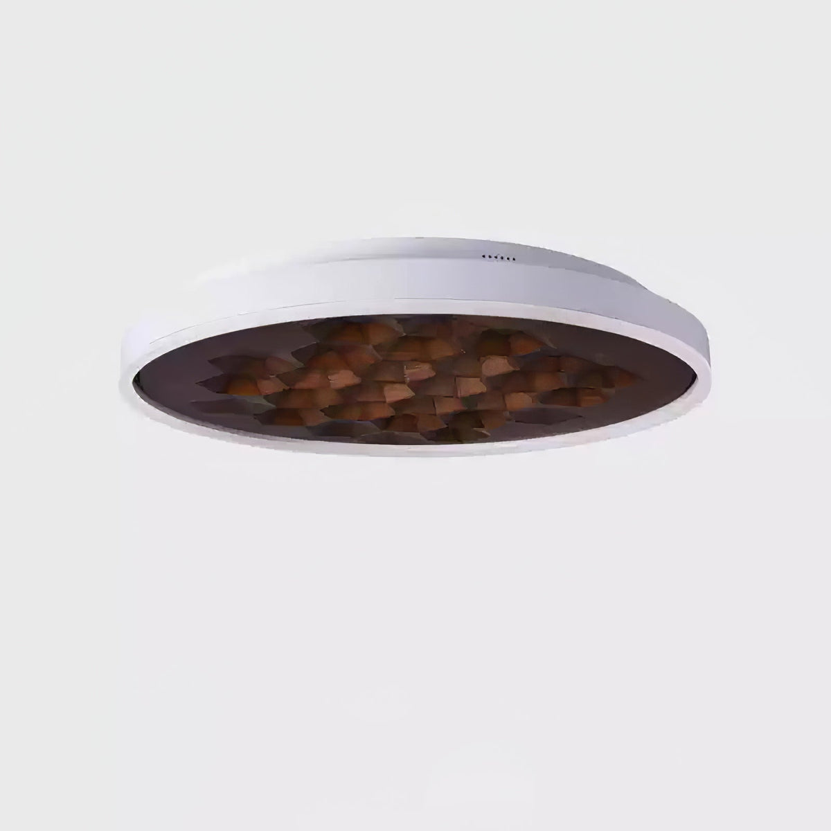 Cevynira Texturierte Bronze flache Deckenleuchte