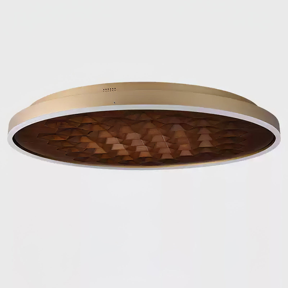 Cevynira Texturierte Bronze flache Deckenleuchte