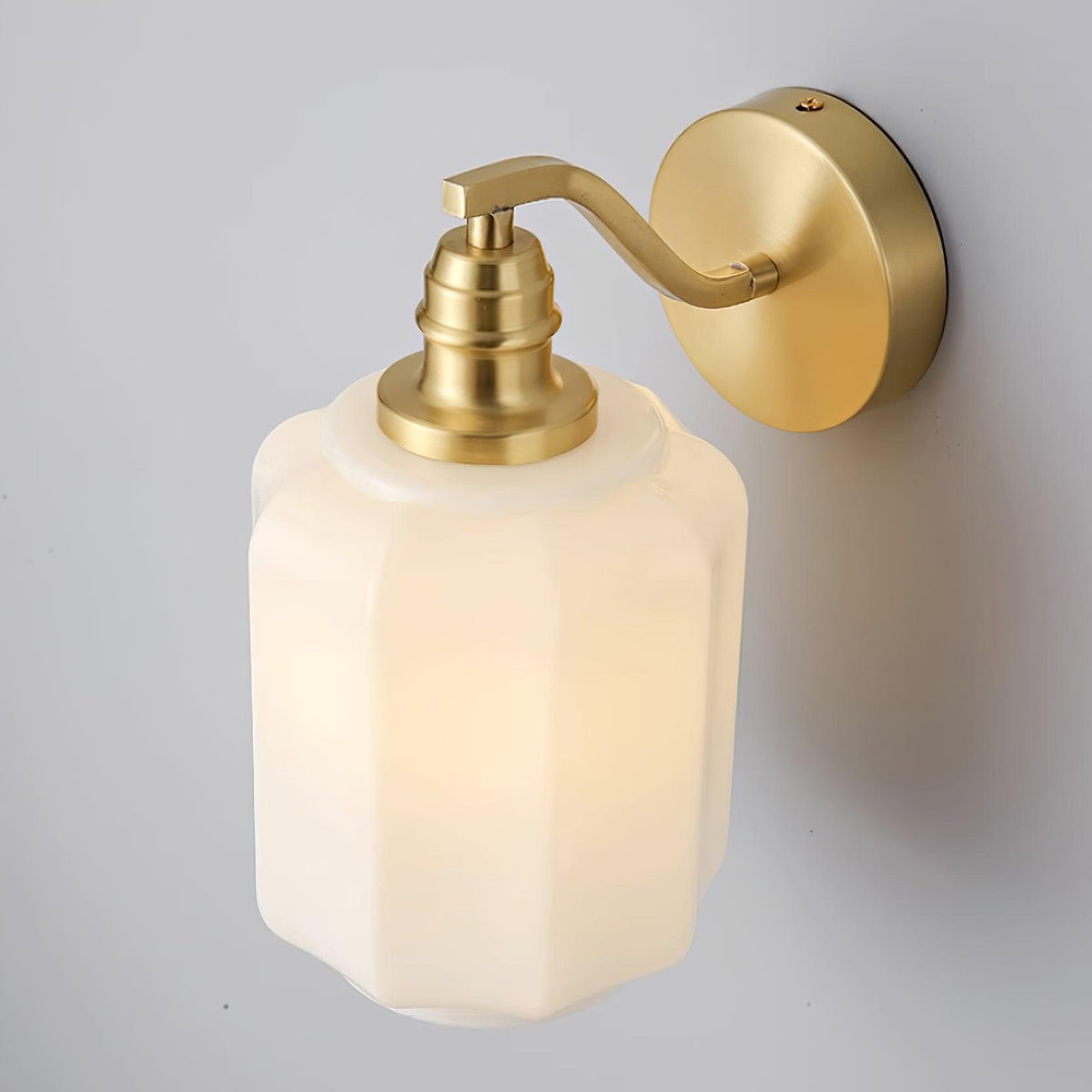 Miano Glas-Wandleuchte