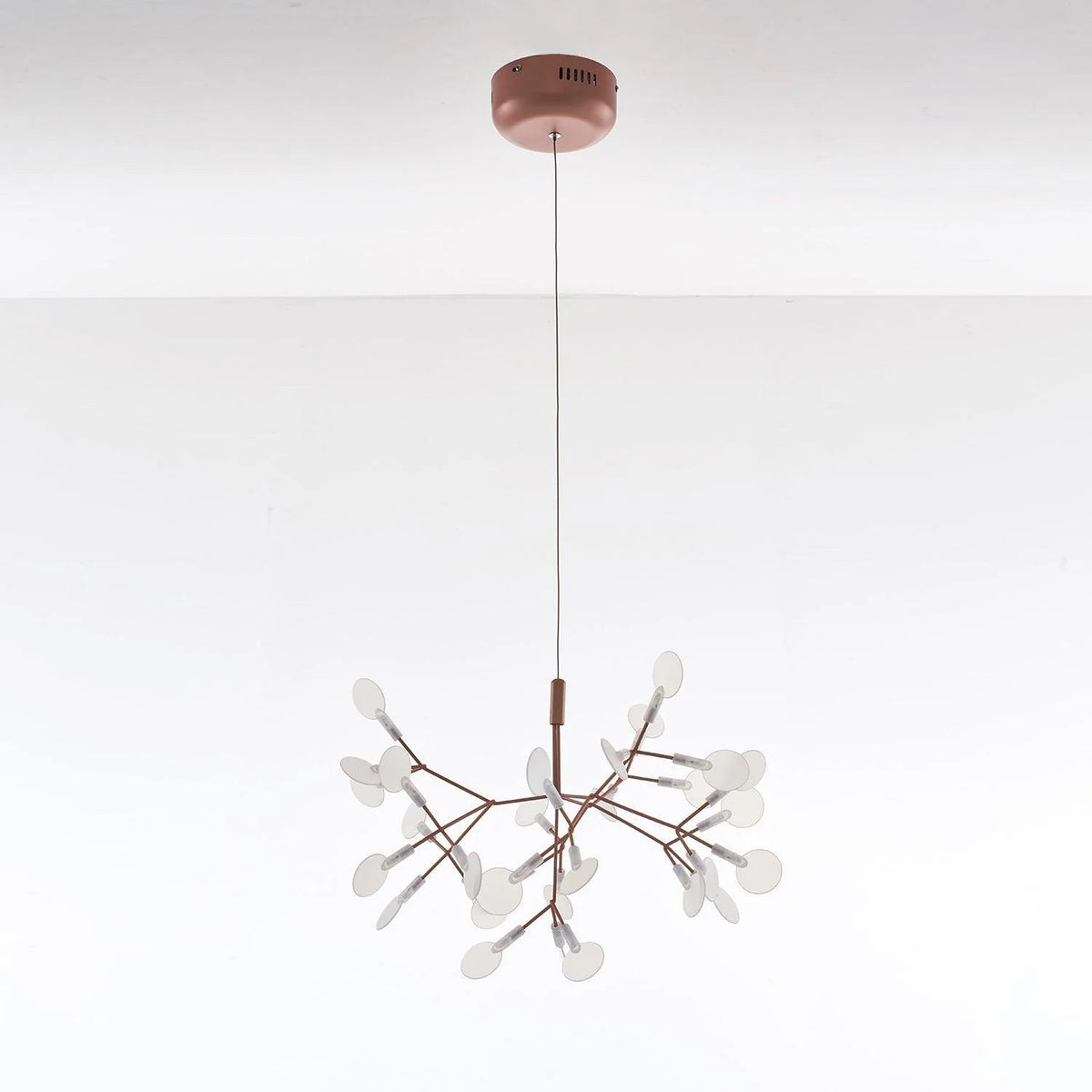 Lior Einzigartiger Sputnik-Kronleuchter im Art-Déco-Stil mit Glühwürmchen-Optik