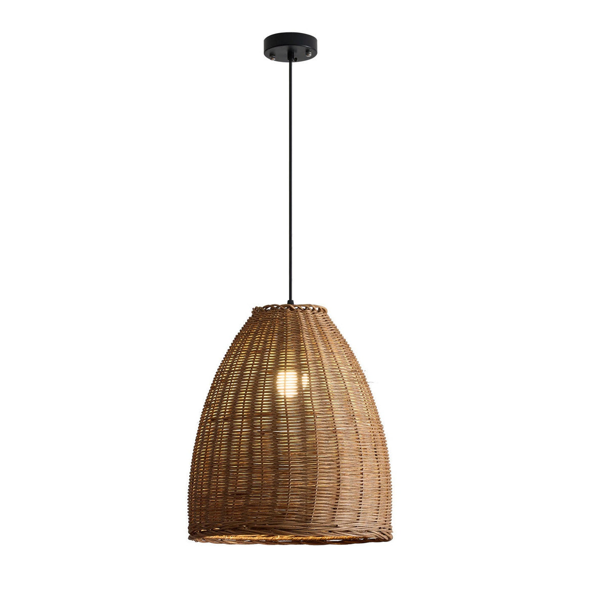 Jarrowcombe Pendelleuchte aus geflochtenem Rattan