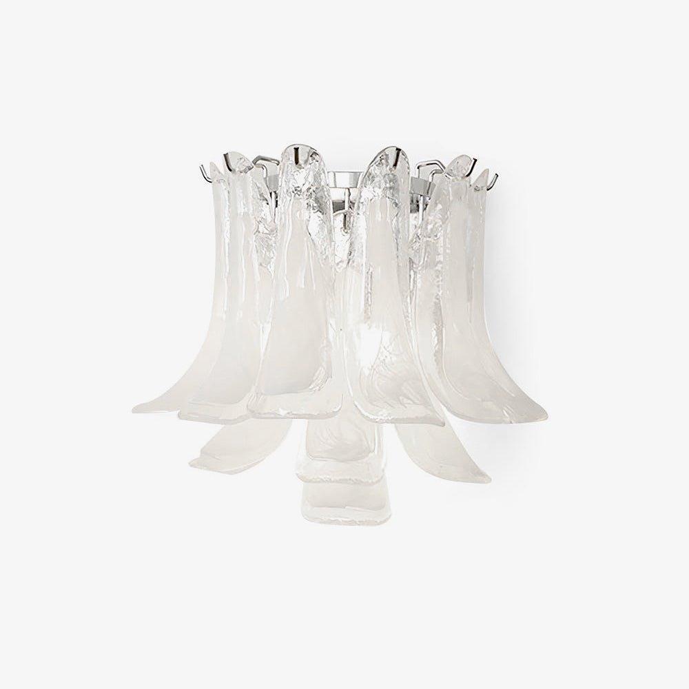 Celarelle Wandleuchte Petal Glas Hufeisenform Minimalistisch