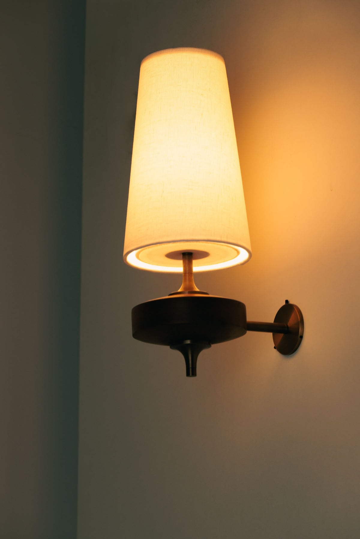 Soluelia Vintage Antik Messing Wandleuchte