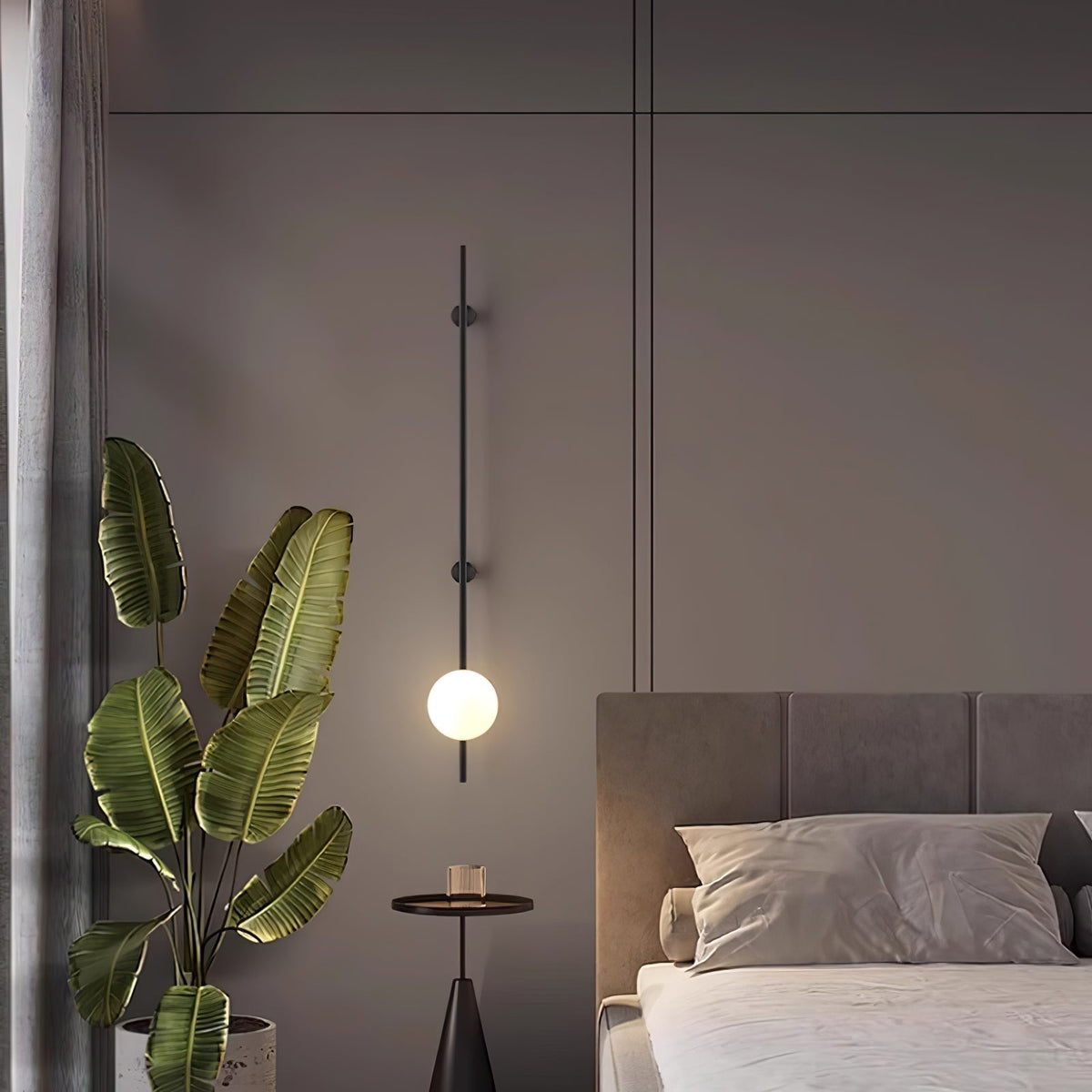 Evshaora zeitgenössische minimalistische Glas-Wandleuchte