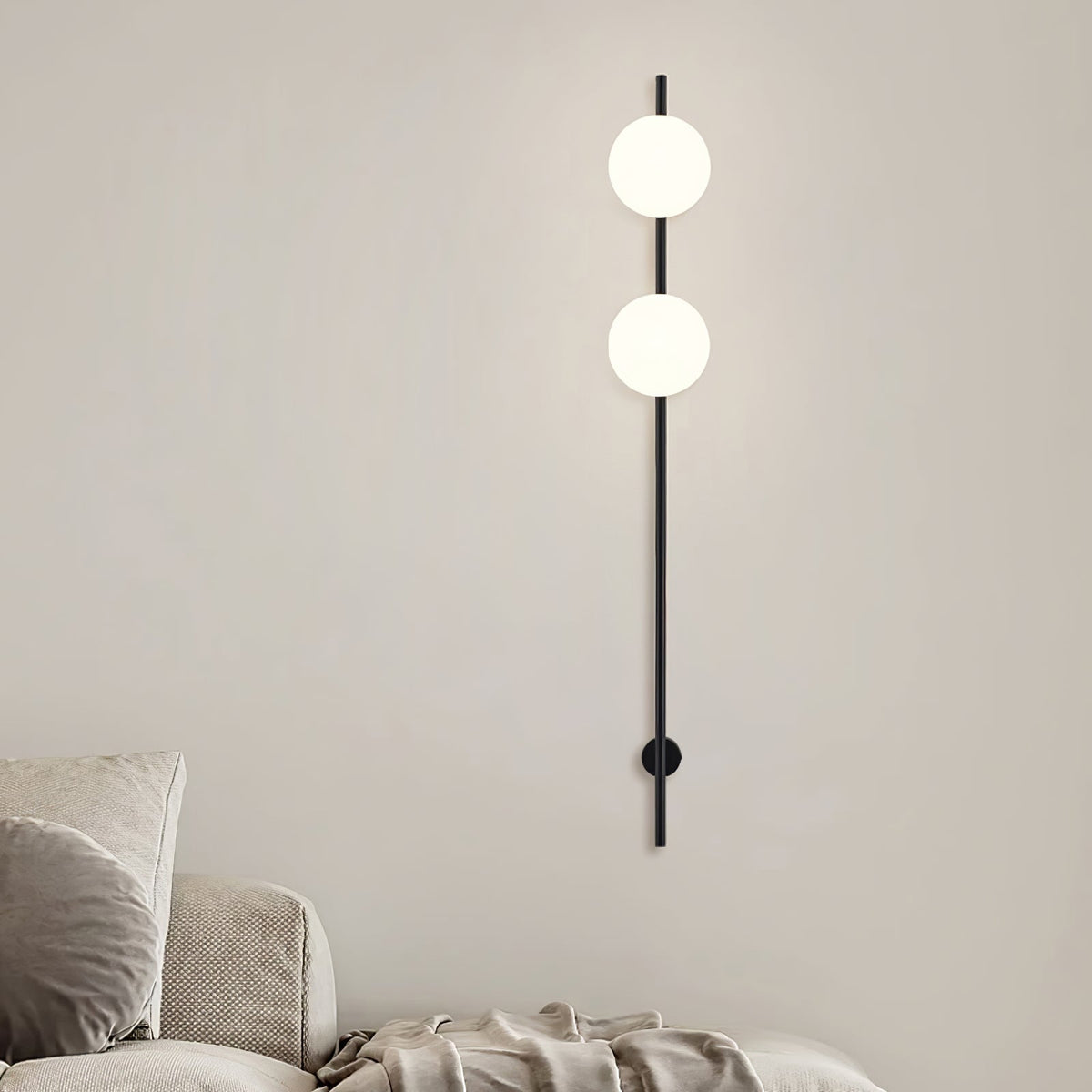 Evshaora zeitgenössische minimalistische Glas-Wandleuchte
