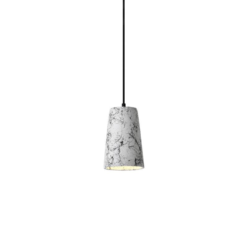 Moderne Zement-Pendelleuchte aus Marmor