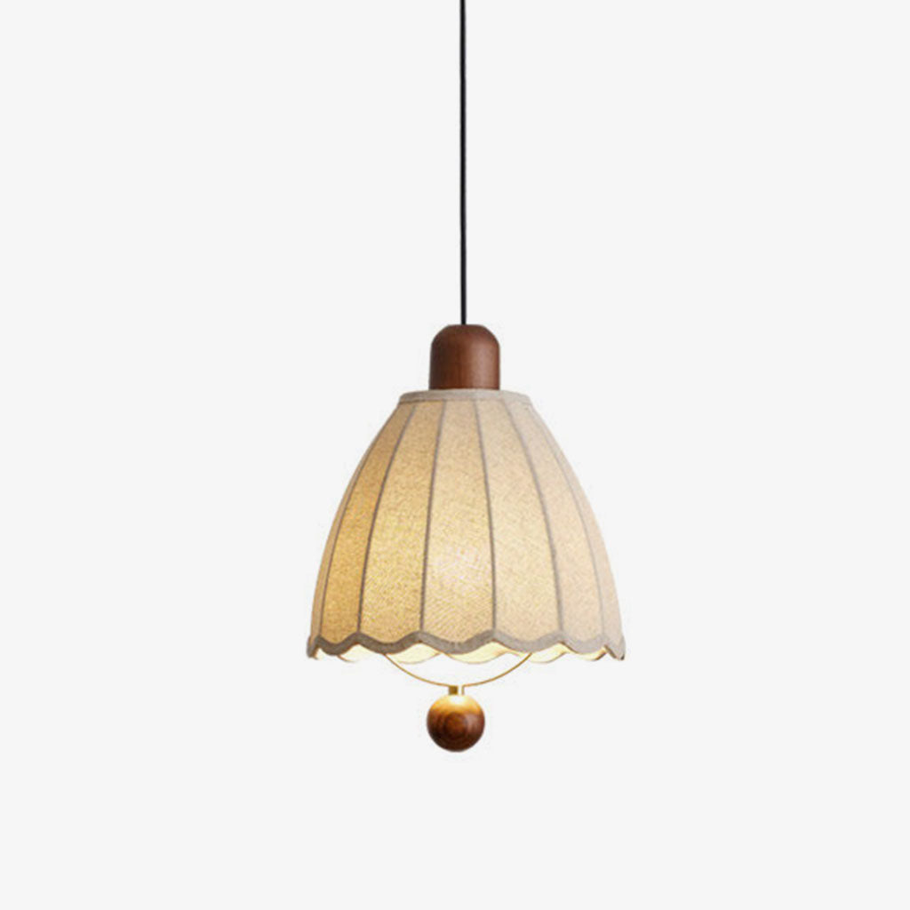 Finscombe Stoff-Pendelleuchte