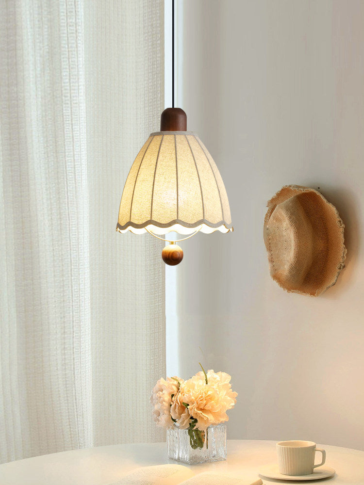 Finscombe Stoff-Pendelleuchte