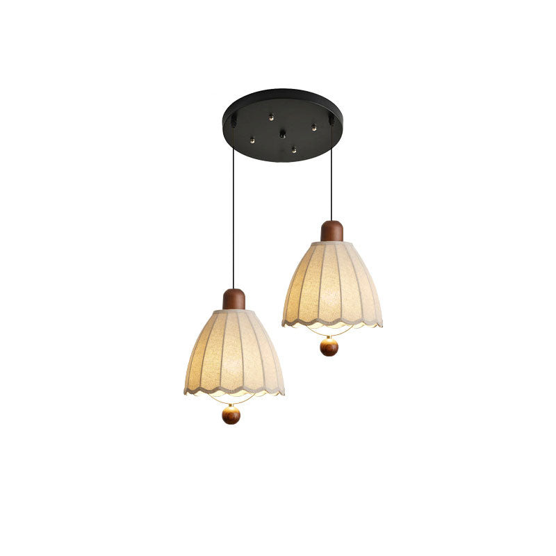 Finscombe Stoff-Pendelleuchte