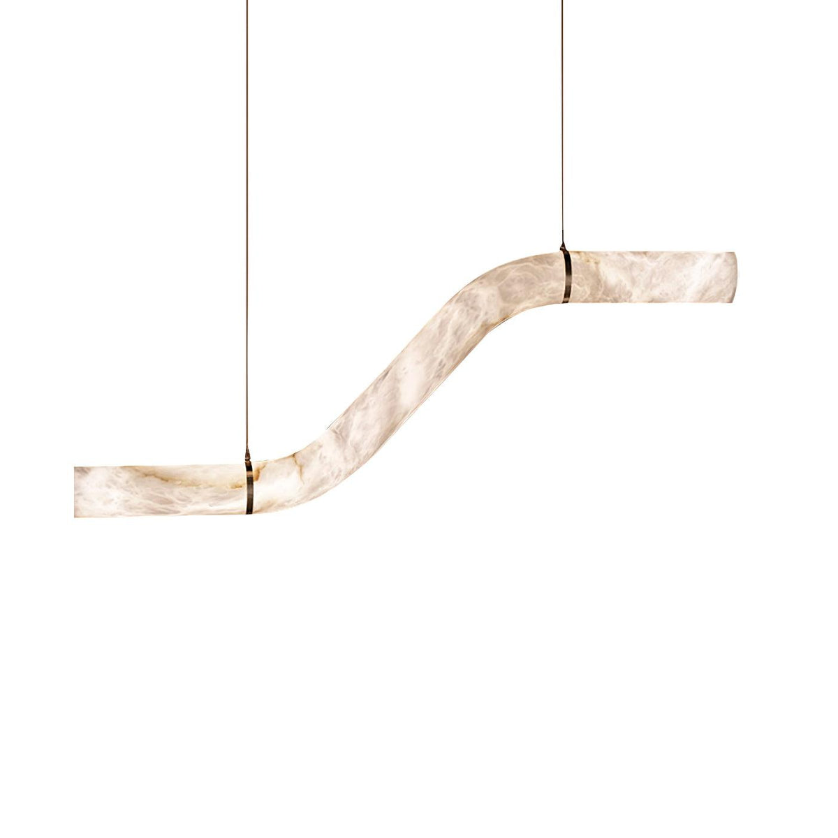 Luste Alabaster Pendelleuchte Kronleuchter