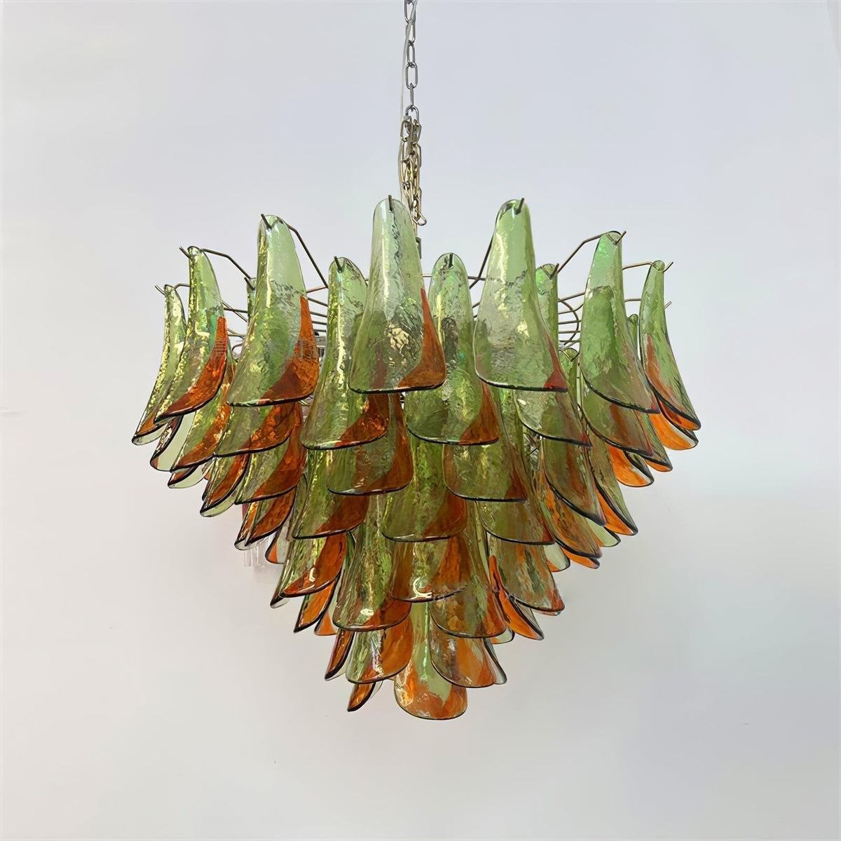 Celoraria Kronleuchter Murano-Glas-Blütenblätter Elegant