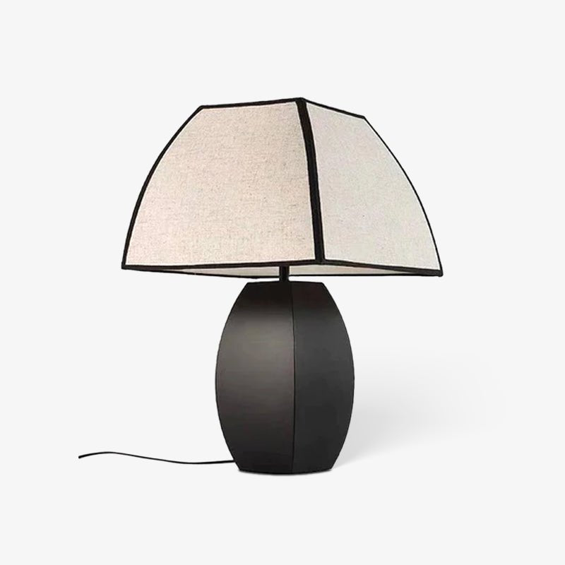 Alux Minimalistische Tischleuchte aus Stoff
