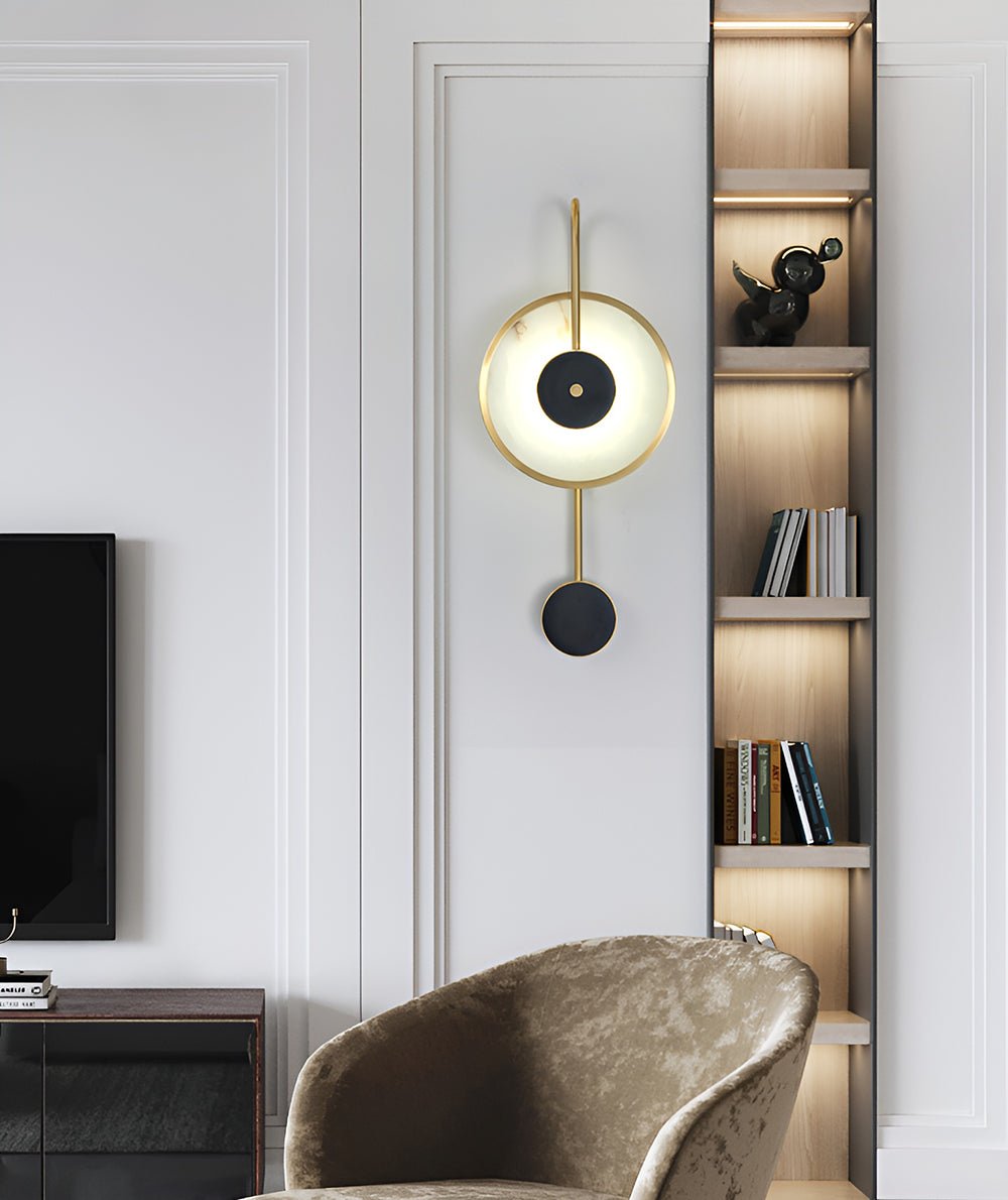 Merdin Alabaster Wandleuchte