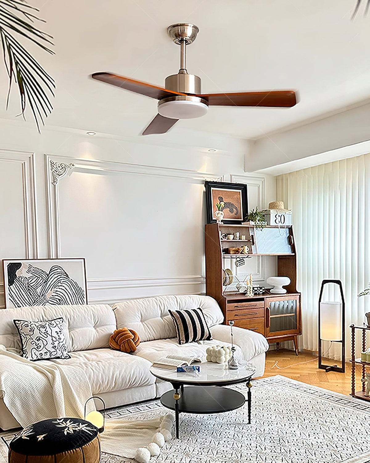 Mireaine Deckenventilator mit Beleuchtung