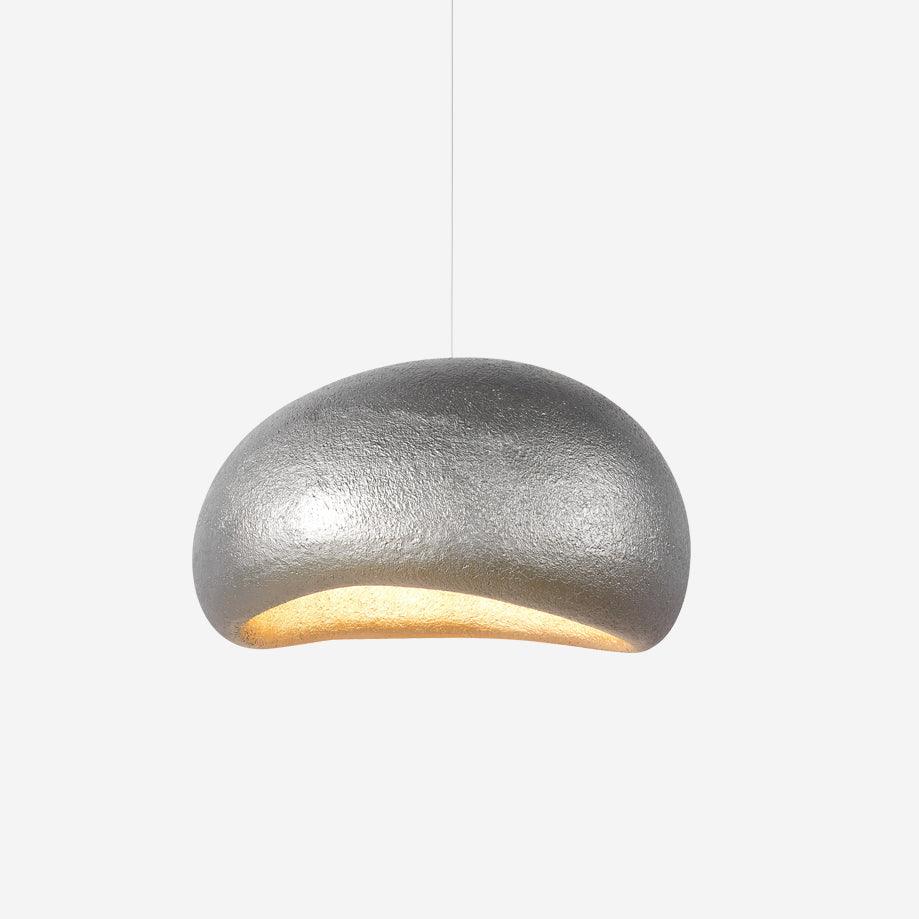 Hängeleuchte Pebble-Inspiration organische Form sanfter Glanz modern künstlerisch