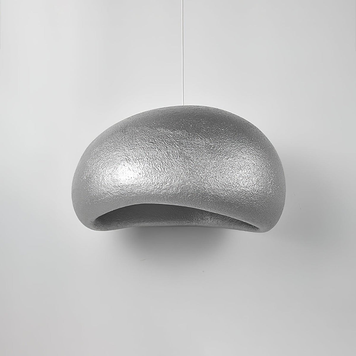 Hängeleuchte Pebble-Inspiration organische Form sanfter Glanz modern künstlerisch
