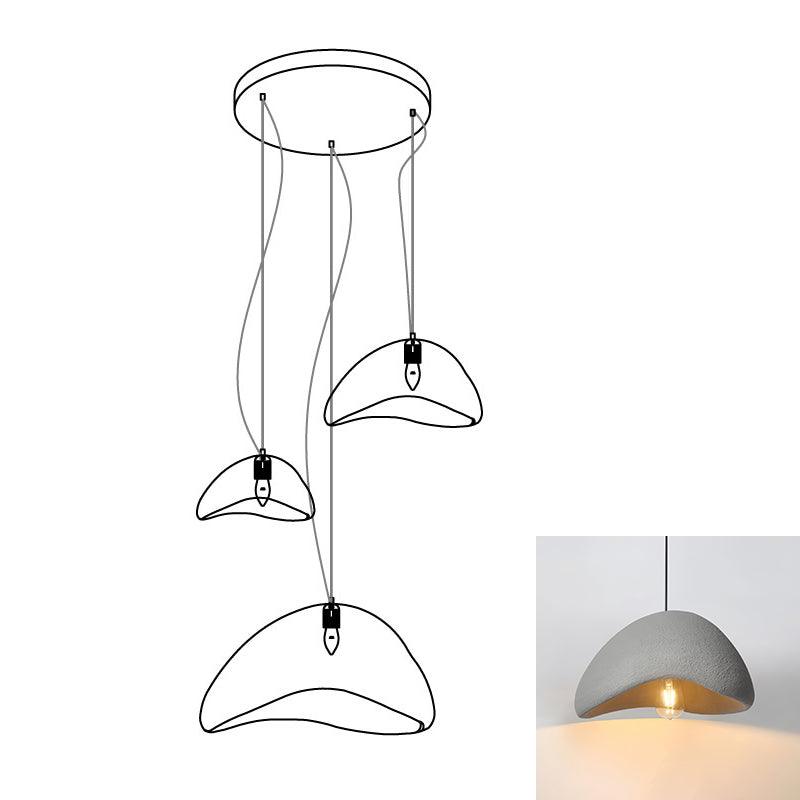 Fentor Pendelleuchte Cloud Weiß Minimalistisch