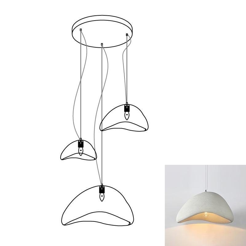 Fentor Pendelleuchte Cloud Weiß Minimalistisch