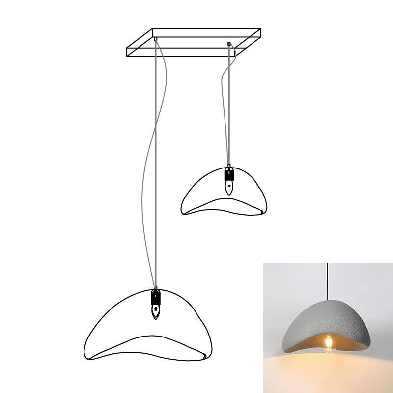Fentor Pendelleuchte Cloud Weiß Minimalistisch