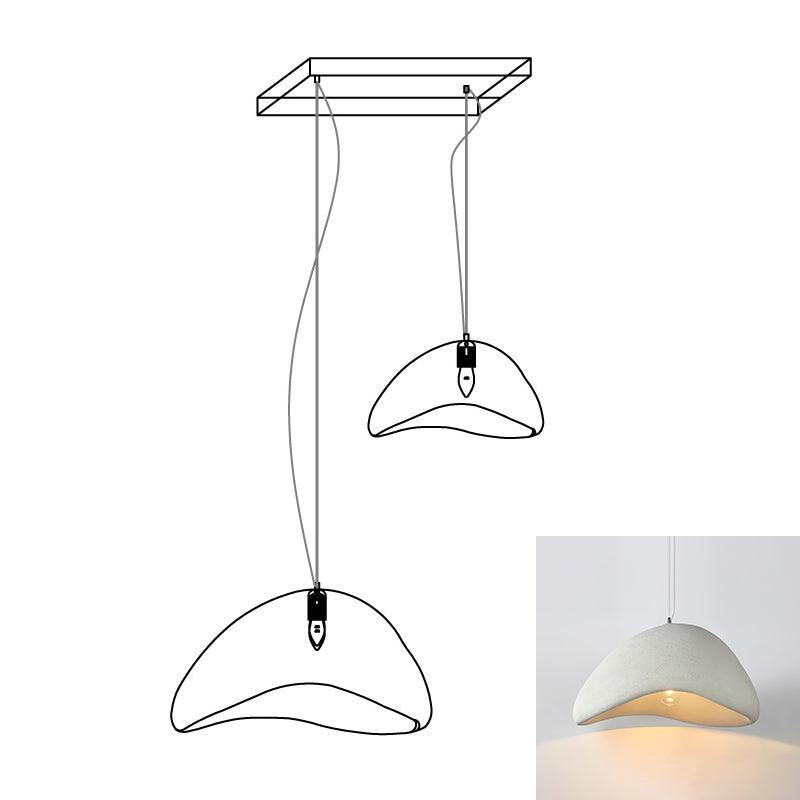 Fentor Pendelleuchte Cloud Weiß Minimalistisch