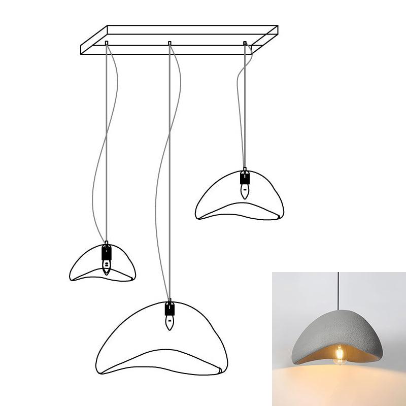 Fentor Pendelleuchte Cloud Weiß Minimalistisch