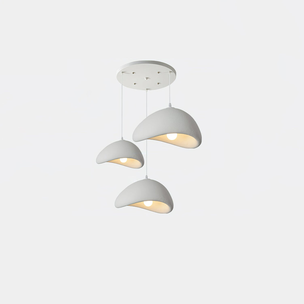 Mira Pendelleuchte im Wabi-Sabi-Stil