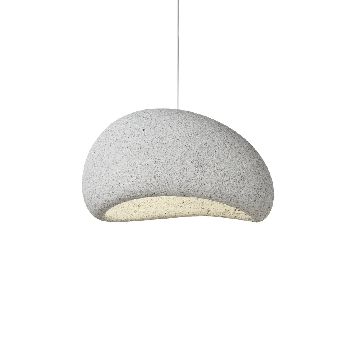 Tsukiyo Pendelleuchte im Wabi-Sabi-Stil mit Wolken-Design