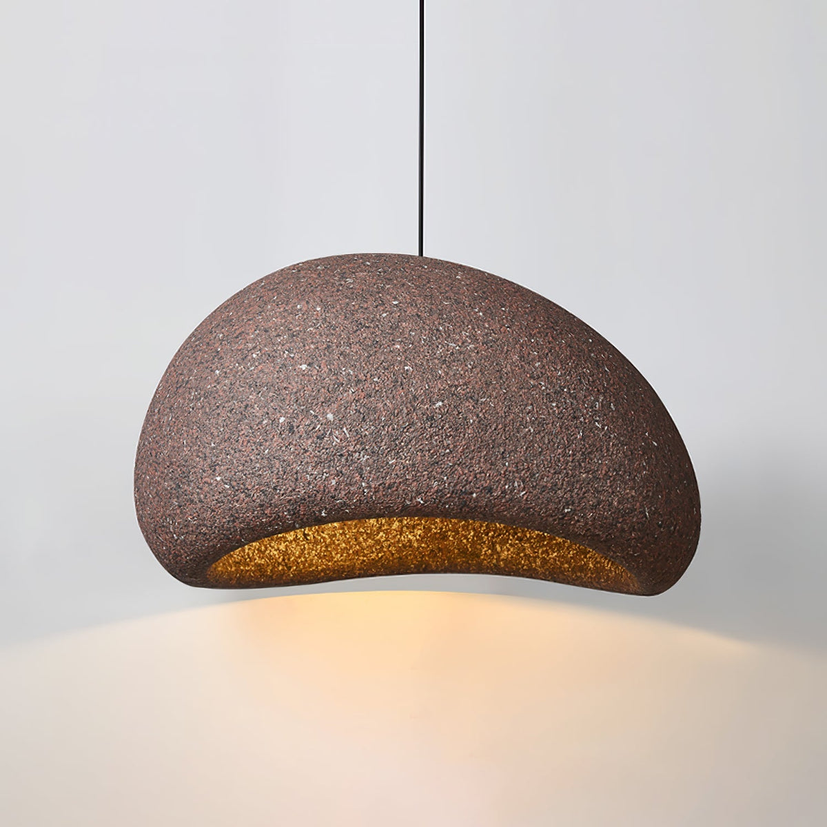 Tsukiyo Pendelleuchte im Wabi-Sabi-Stil mit Wolken-Design