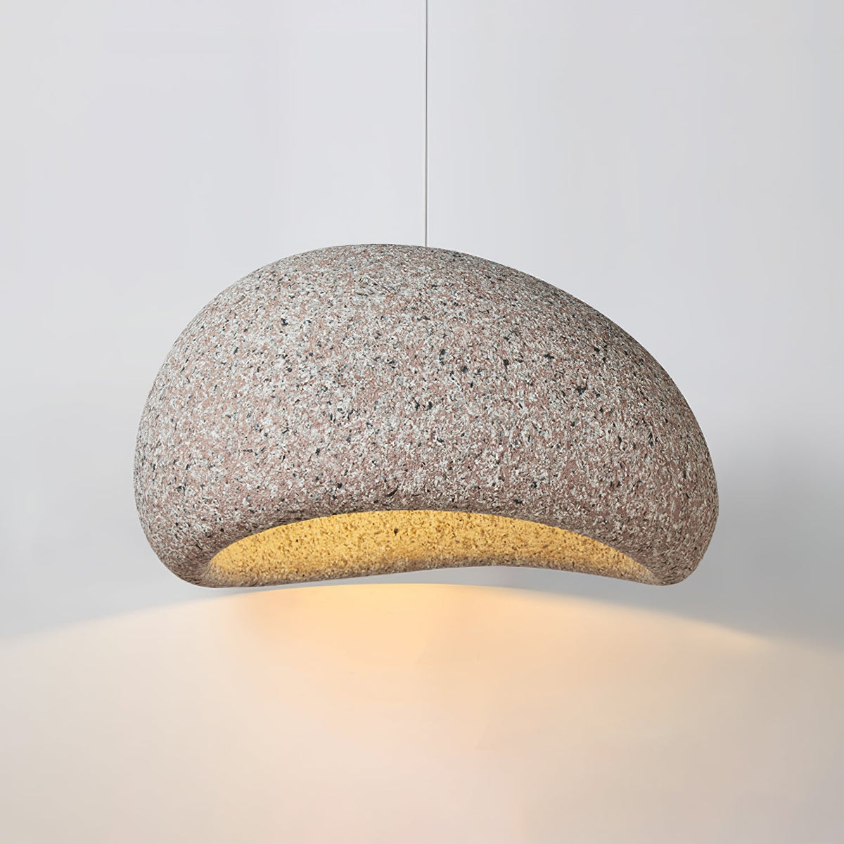 Tsukiyo Pendelleuchte im Wabi-Sabi-Stil mit Wolken-Design