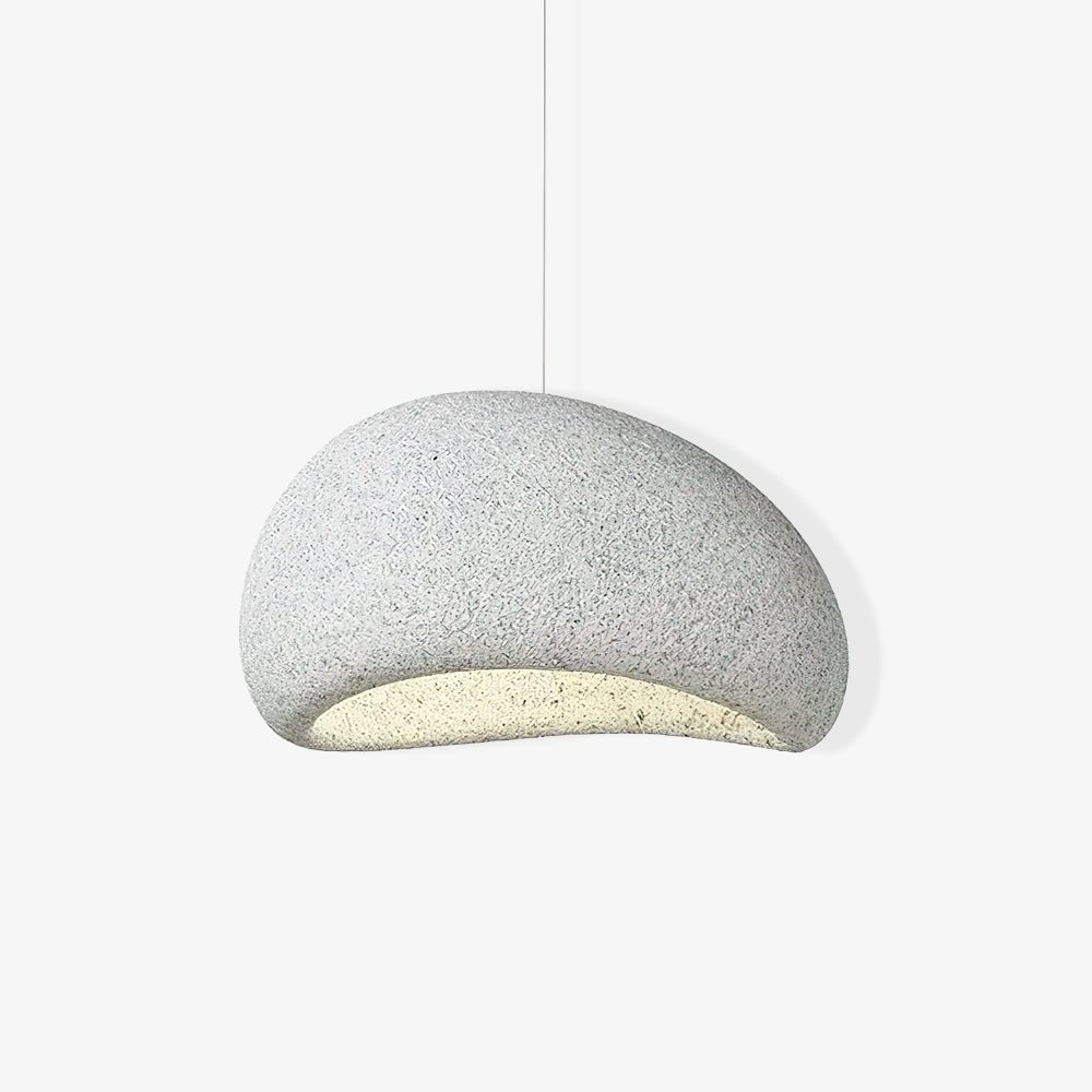 Tsukiyo Pendelleuchte im Wabi-Sabi-Stil mit Wolken-Design