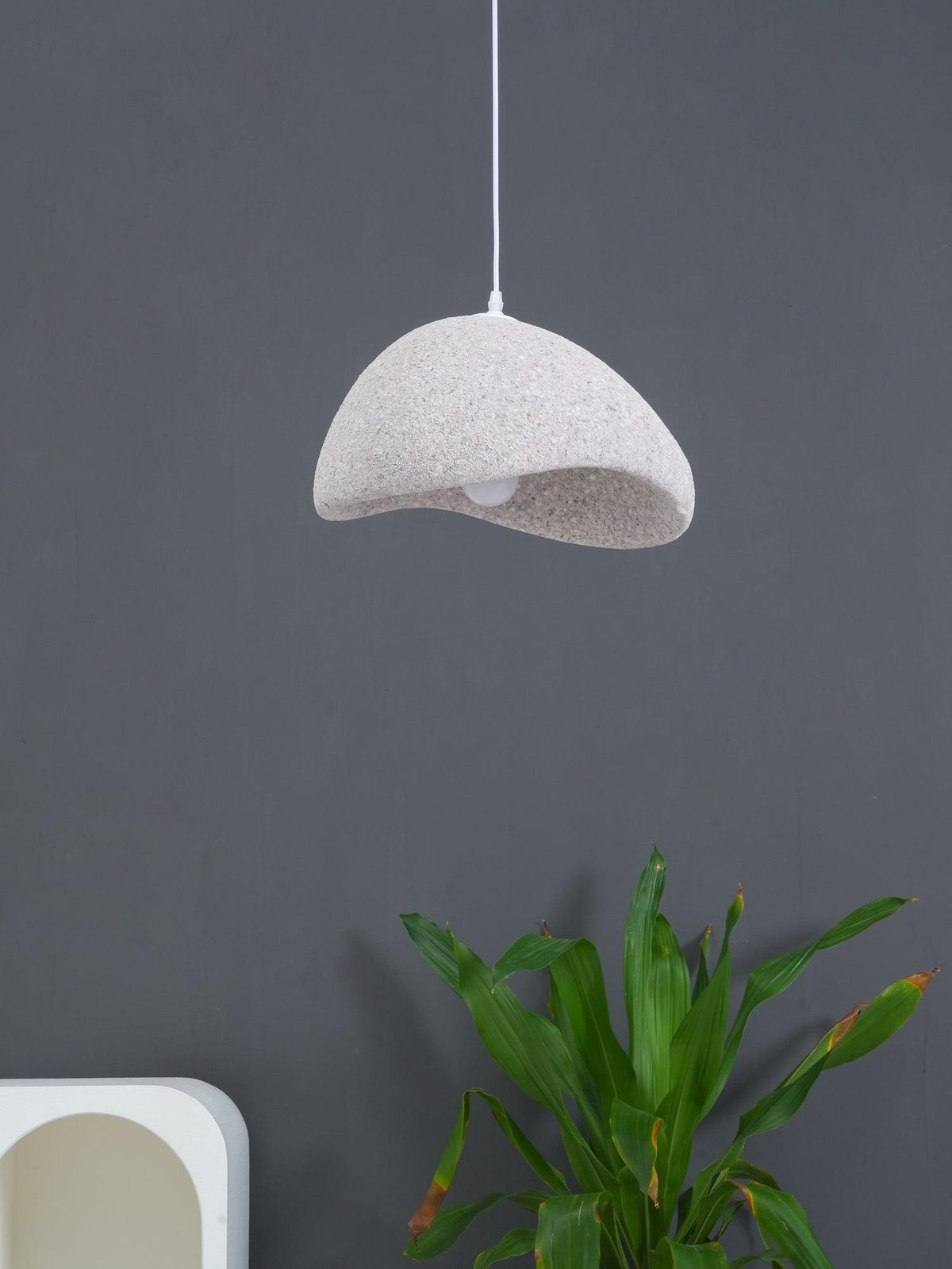 Tsukiyo Pendelleuchte im Wabi-Sabi-Stil mit Wolken-Design