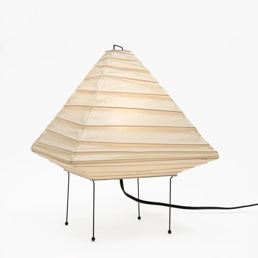 Elioi Tischlampe aus Reispapier in Japanischem Stil