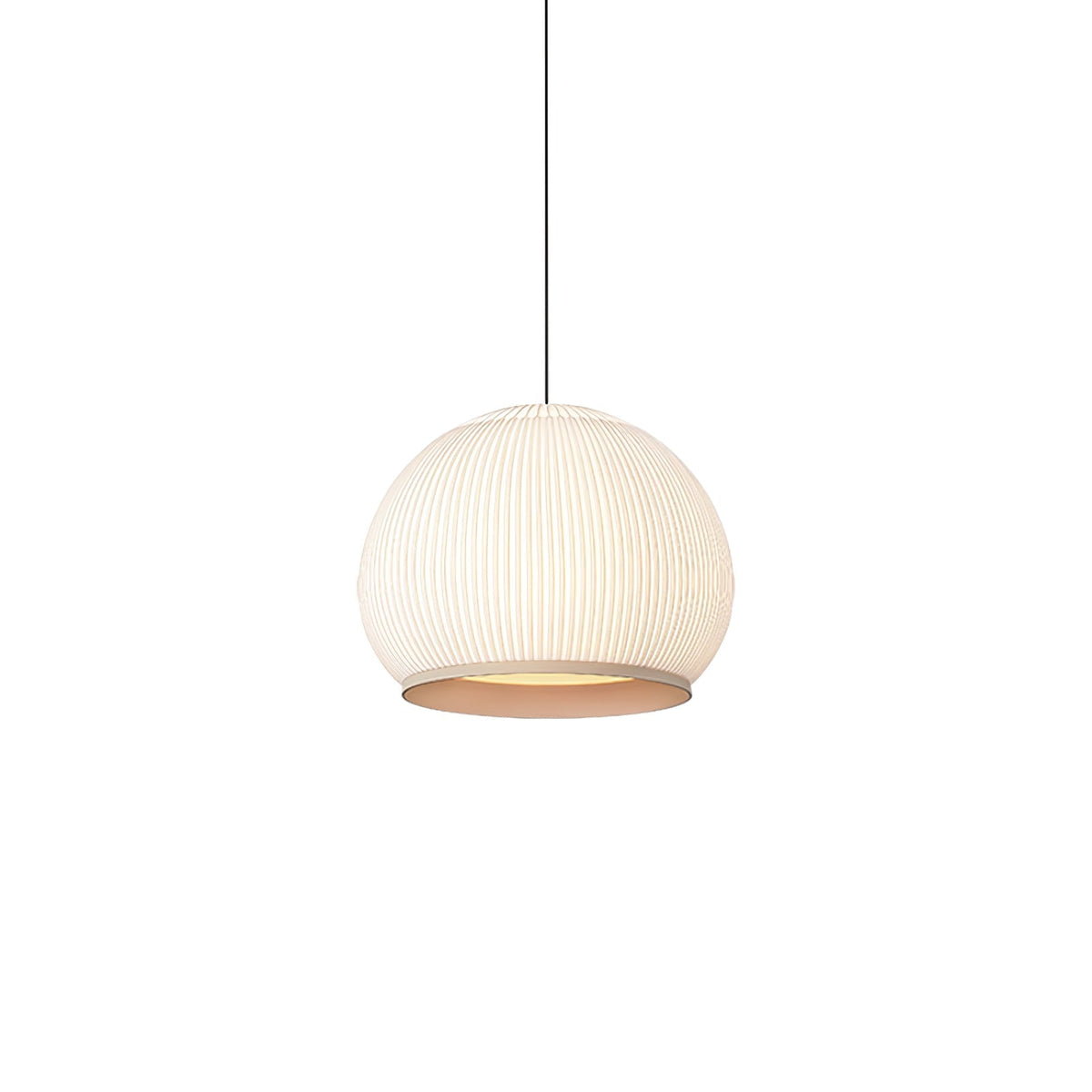 Lineiella Minimalistische Stoff-Pendelleuchte