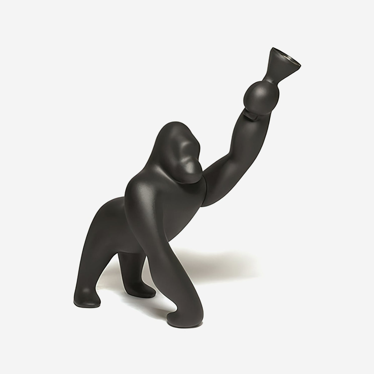 Zasolil Kunstharz Gorilla Stehleuchte