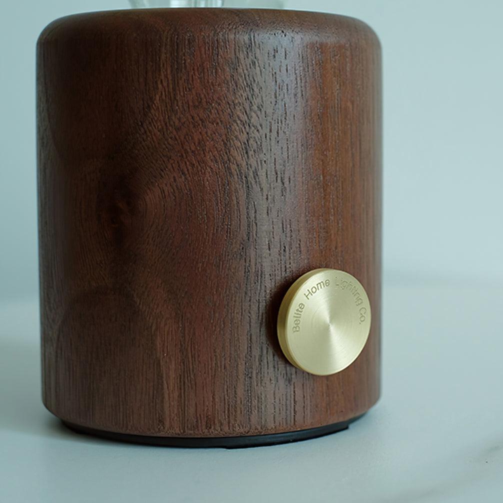 Altheil Retro Holzbasis Tischleuchte