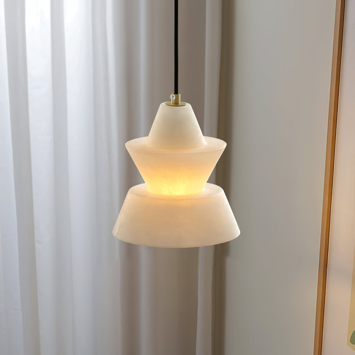 Evo Alabaster Pendelleuchte
