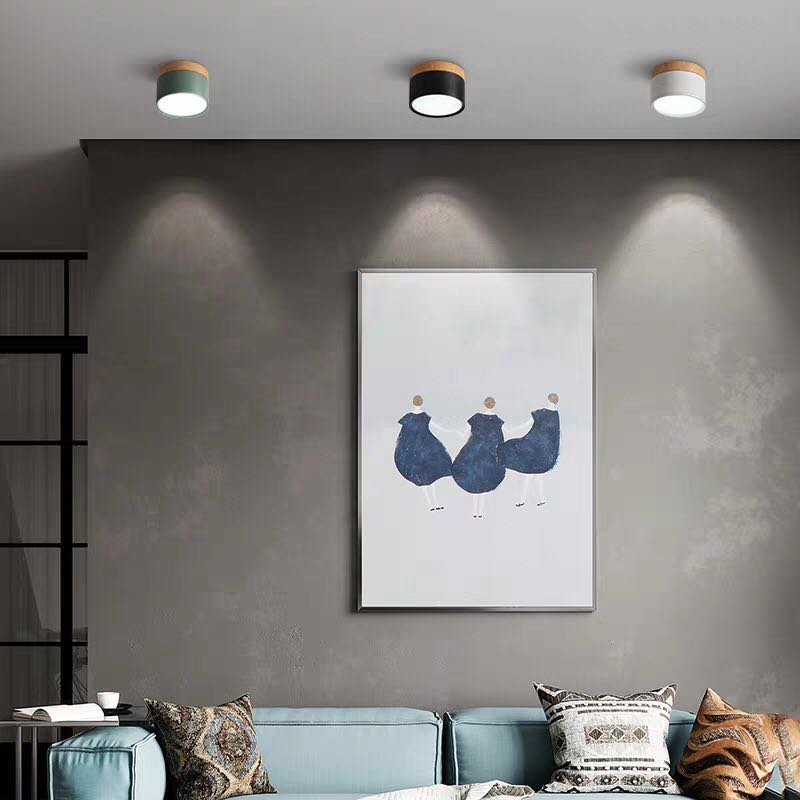 Aria Deckenleuchte Moderne LED Makrone Wohnzimmer