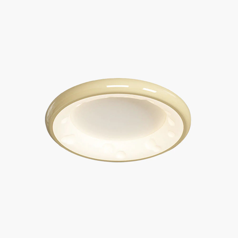 Arisha Modern LED Deckenleuchte Weiß Metall Schlaf Wohnzimmer
